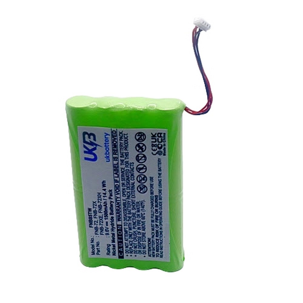 YAESU FNB 72x Compatible Replacement Battery