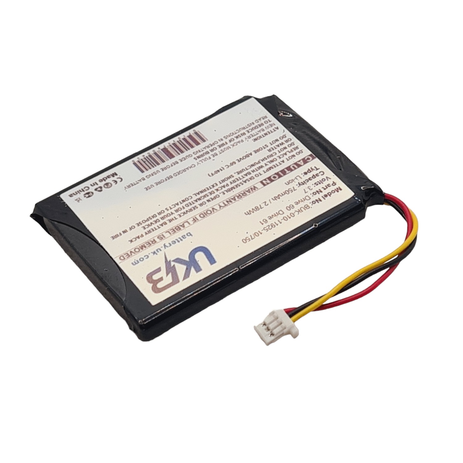 GARMIN Pro550Trashbreaker Compatible Replacement Battery