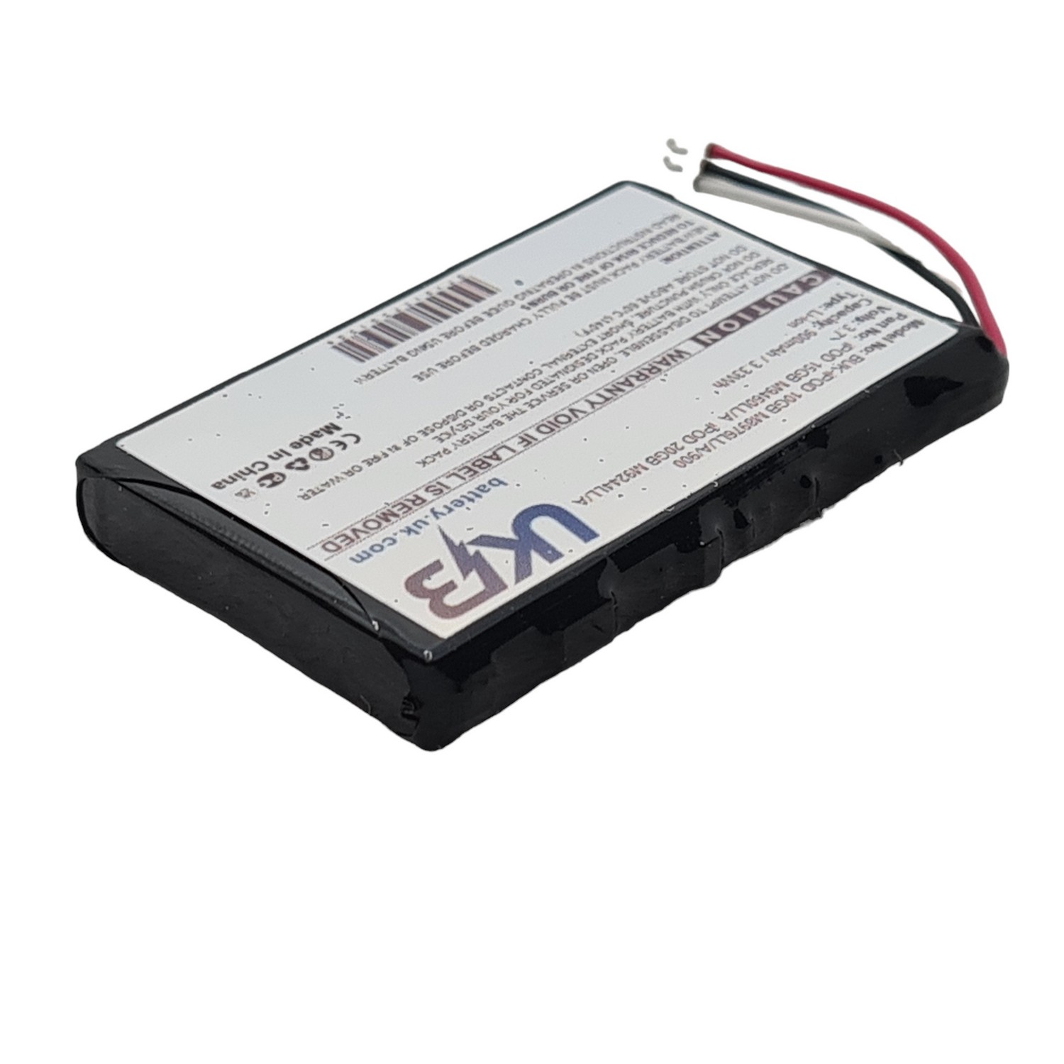 APPLE iPod 15GBM9460LL-A Compatible Replacement Battery