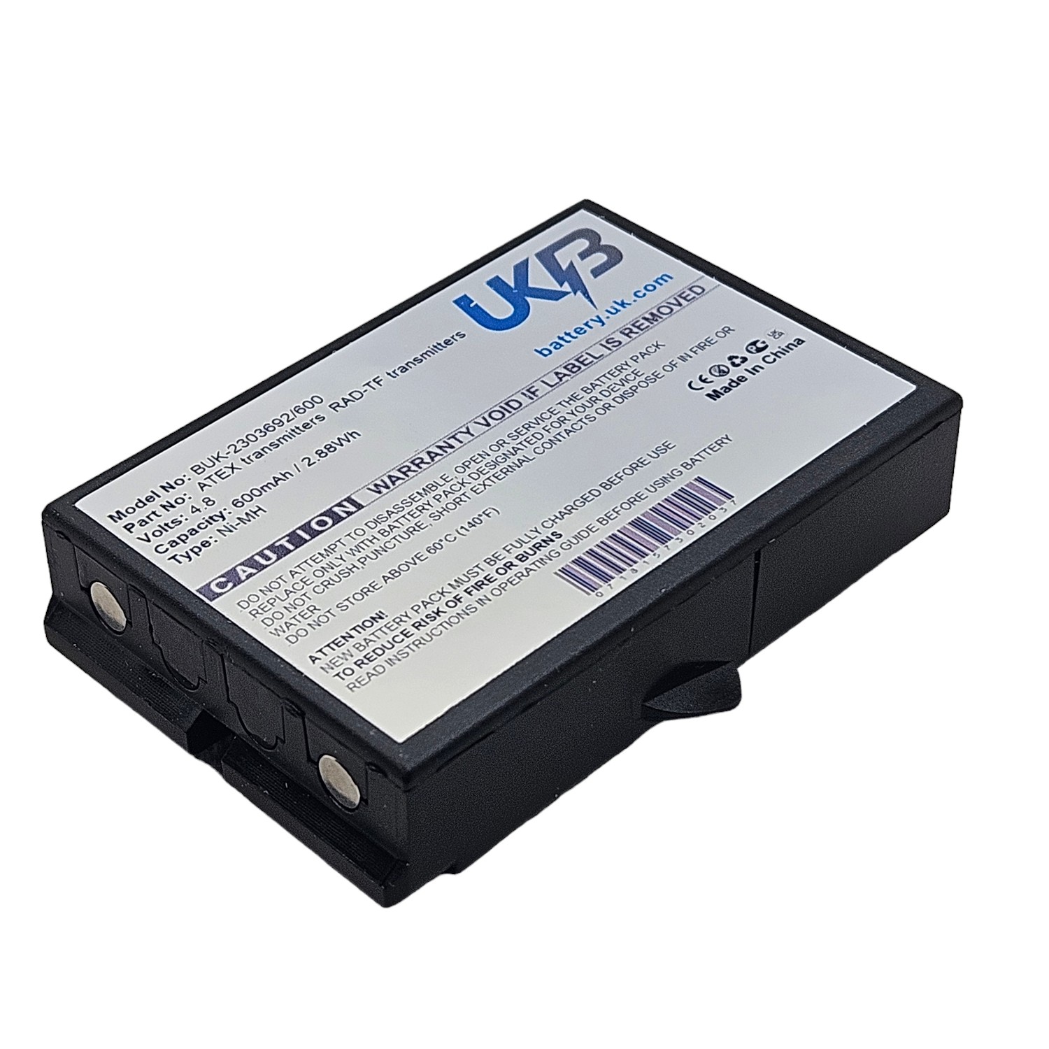 IKUSI ATEX transmitters Compatible Replacement Battery