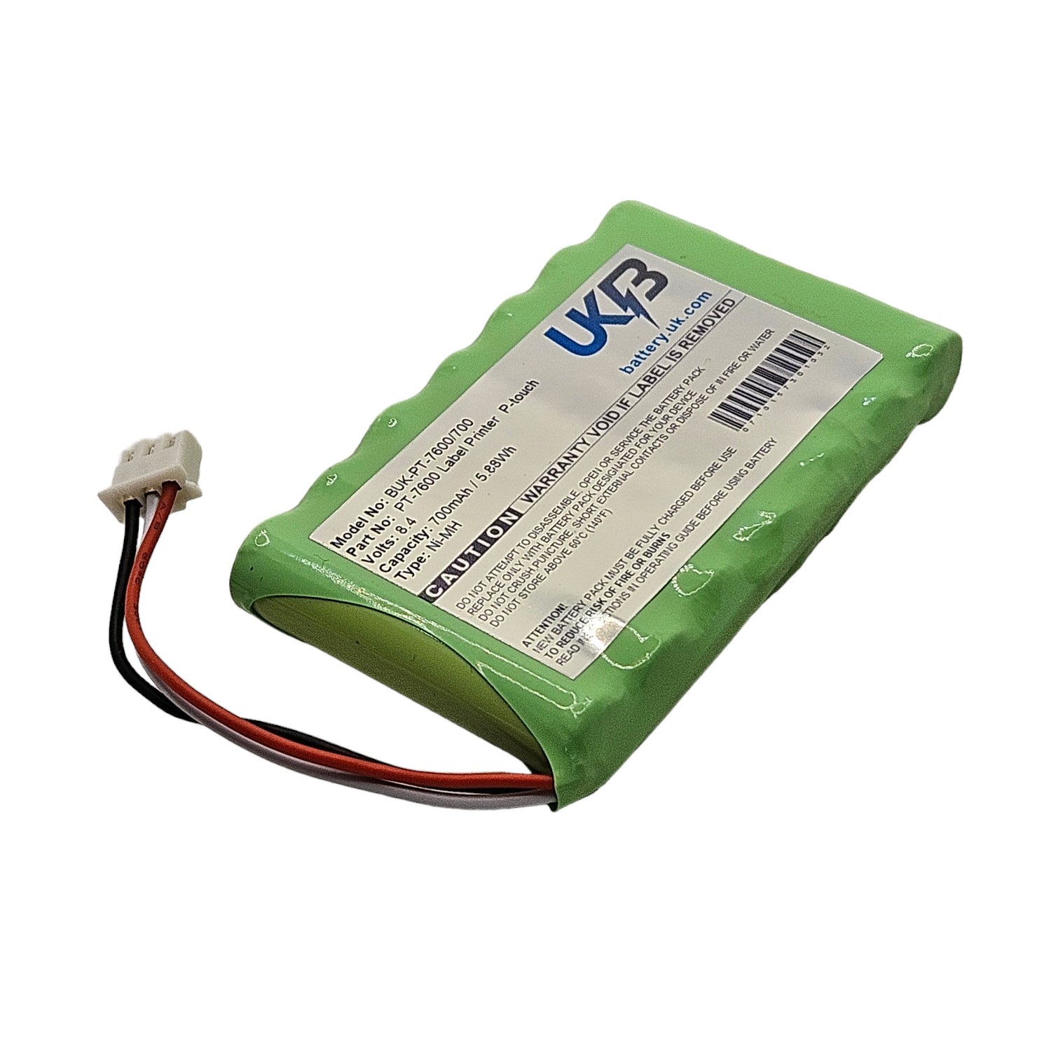 BROTHER P Touch 7600VP Compatible Replacement Battery