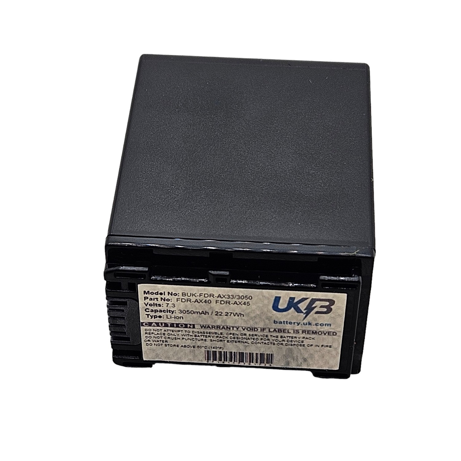 Sony FDR-AX53 Compatible Replacement Battery