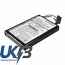 MITAC MioP350 Compatible Replacement Battery