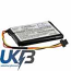 TOMTOM XL340SLIVE Compatible Replacement Battery