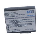 Panasonic Lumix DMC-LX7W Compatible Replacement Battery